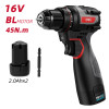 Lithium-Ion Cordless Drill 16V