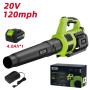 Cordless leaf blower
