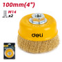 Wire cup brush 100 mm