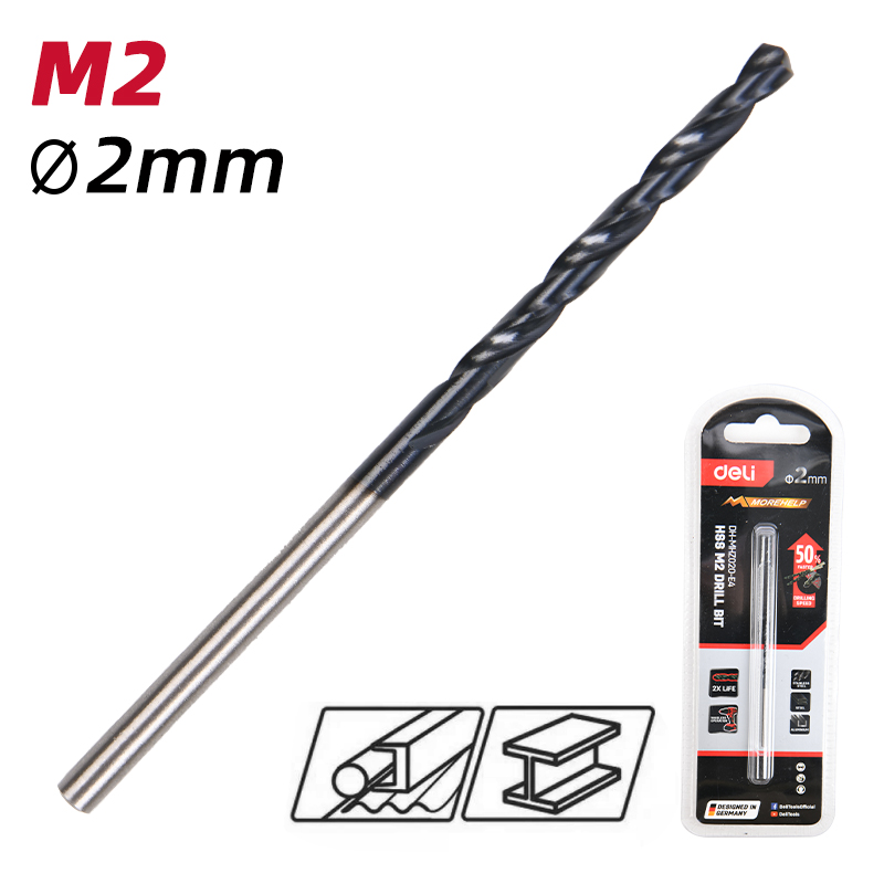 Twist drill bit 2 mm