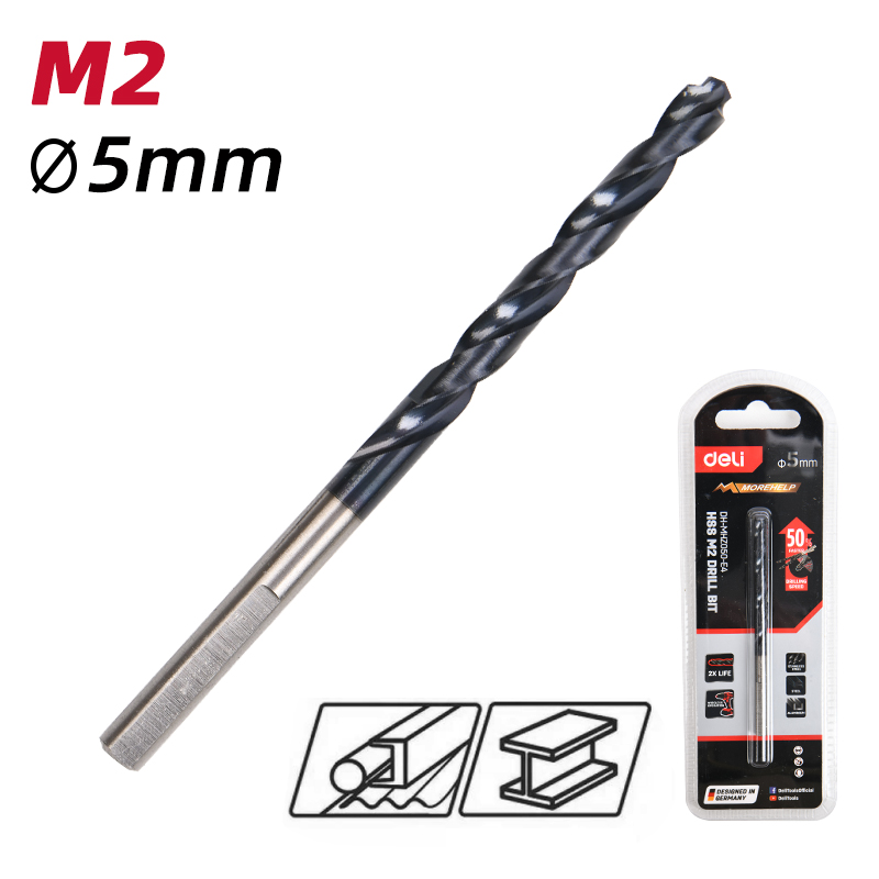 Twist drill bit 5 mm