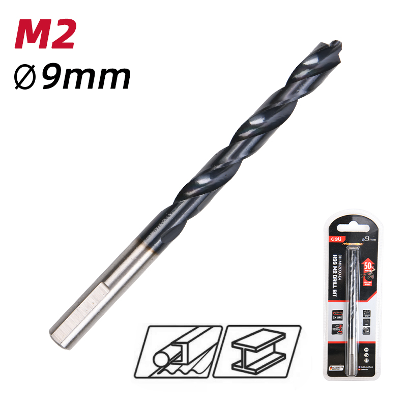 Twist drill bit 9 mm