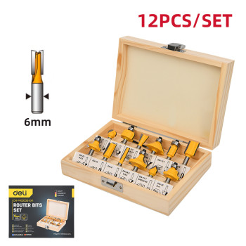 Router bits set 12 pcs