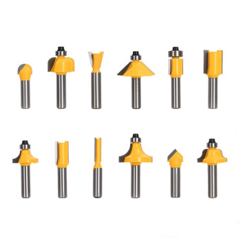 Router bits set 12 pcs
