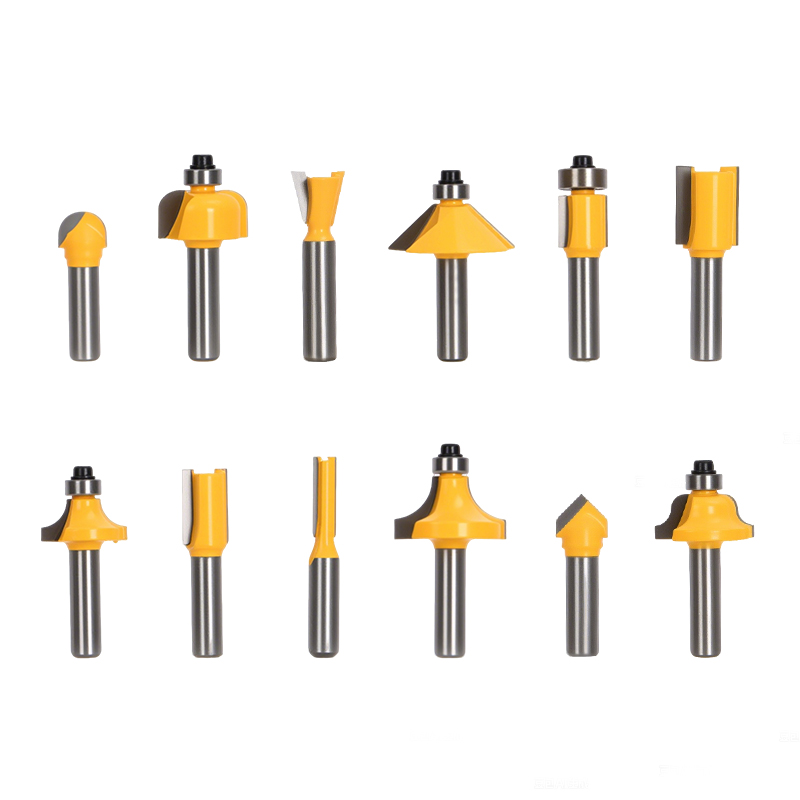 Router bits set 12 pcs