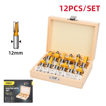 Router bits set 12 pcs