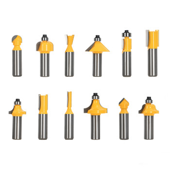 Router bits set 12 pcs