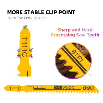Jig saw blade T111C 5 pcs