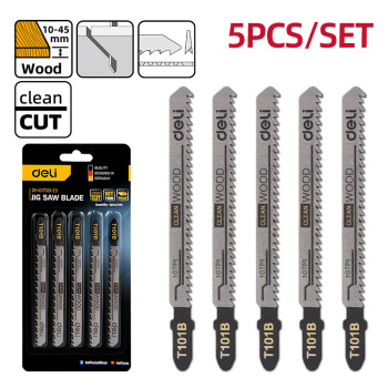 Jig saw blade T101B 5 pcs