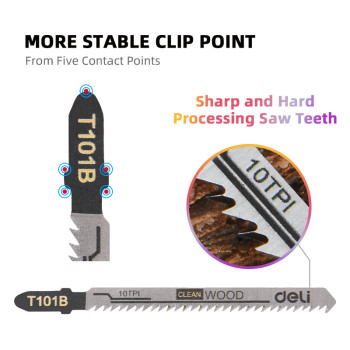 Jig saw blade T101B 5 pcs