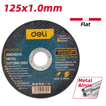 Abrasive metal cutting disc 125 mm