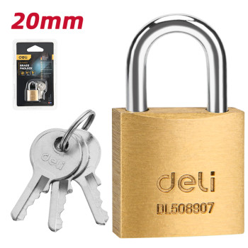 Brass padlock 20 mm