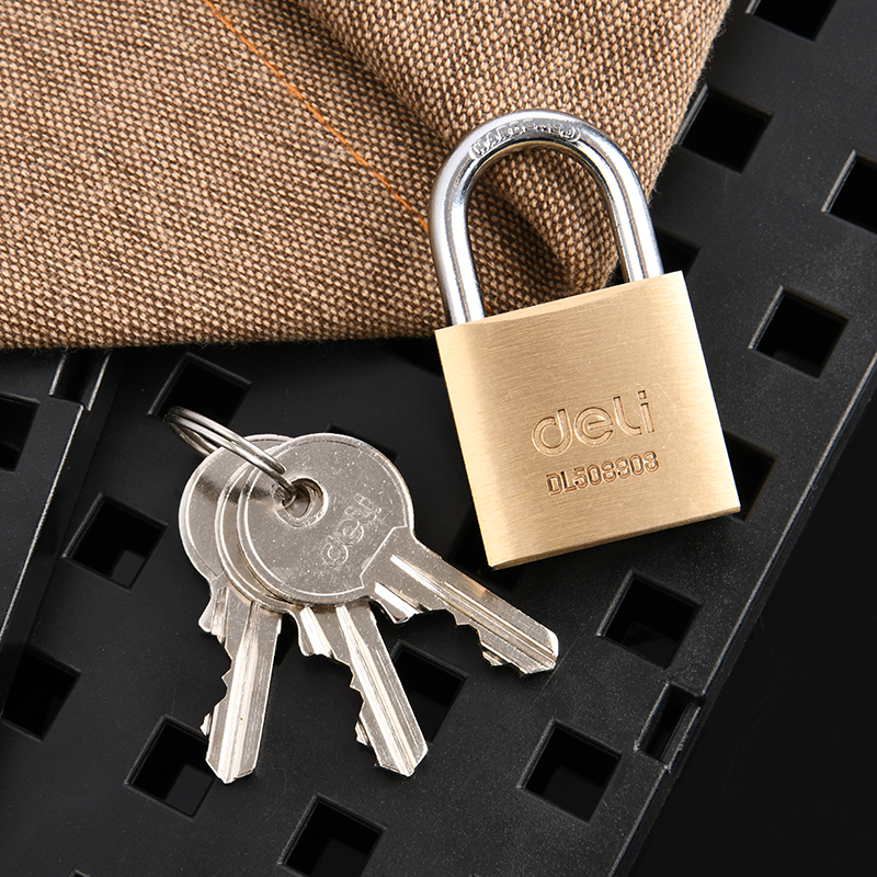 Brass padlock 30 mm