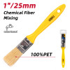 Plastic handle paint brush 25 mm