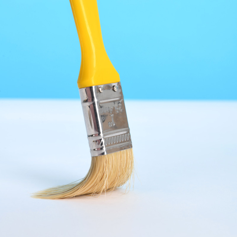 Plastic handle paint brush 25 mm