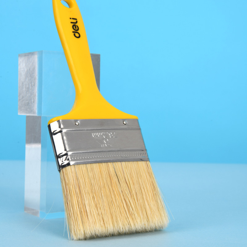 Plastic handle paint brush 75 mm