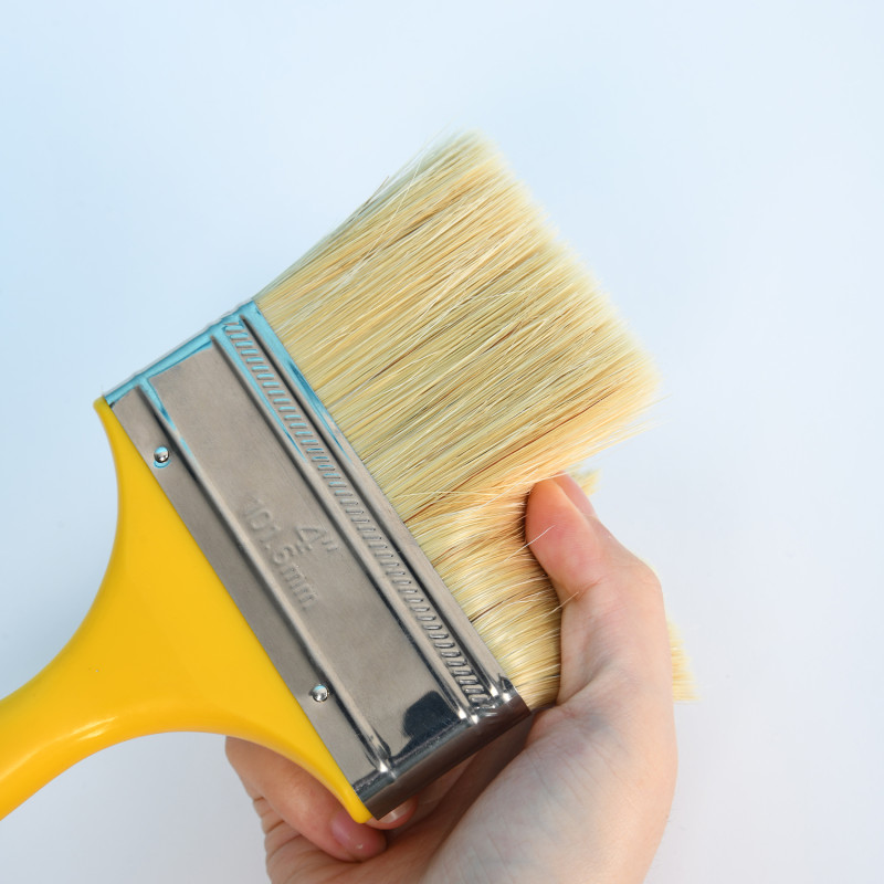 Plastic handle paint brush 100 mm