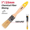 Wooden handle paint brush 25 mm
