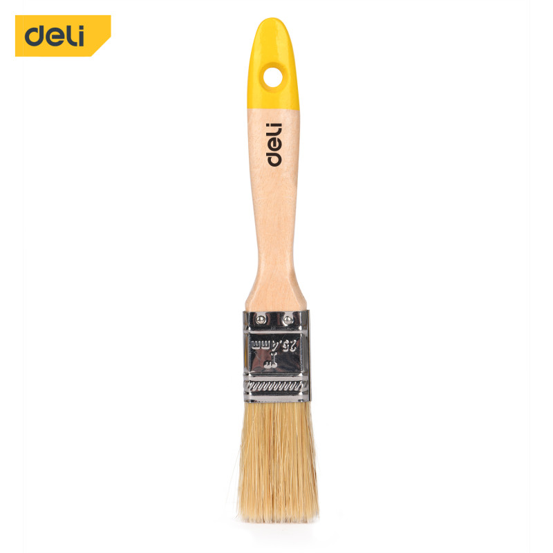 Wooden handle paint brush 25 mm