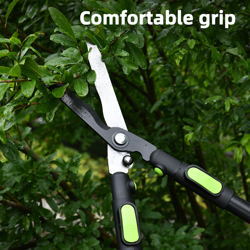 Telescopic hedge shear 650–800 mm