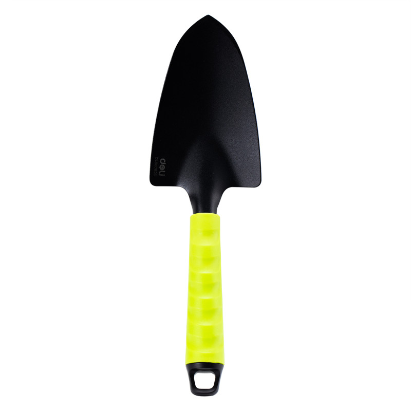 Three piece shovel, hoe and rake set