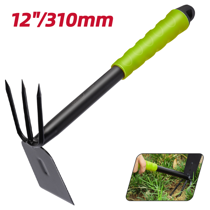 Gardening three-tooth harrow 310 mm