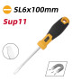 Slotted screwdriver SL6×100 mm