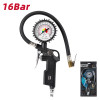 Tire pressure gauge 0-16 Bar
