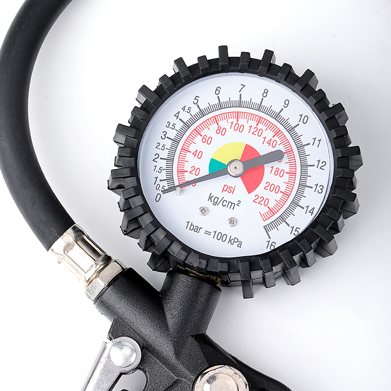 Tire pressure gauge 0-16 Bar